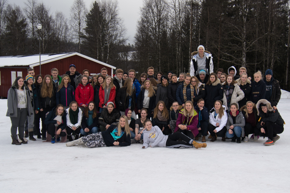 Deltagare på vinterlägret 2017